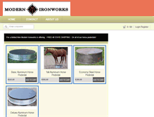 Tablet Screenshot of horsepedestalforsale.com